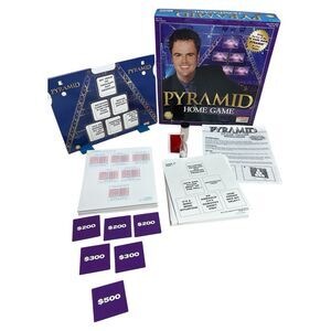 VINTAGE Pyramid Home Game COMPLETE Endless Games 2003 TV Show Fun!